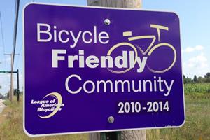 Bicycle Friendly Community Sign