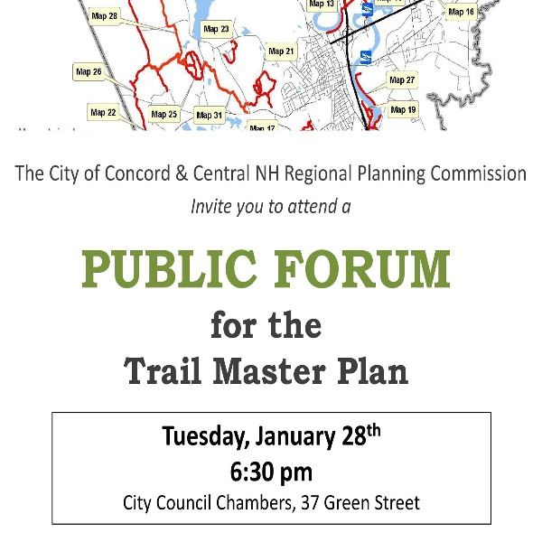 Public Forum Notice Trail Master Plan
