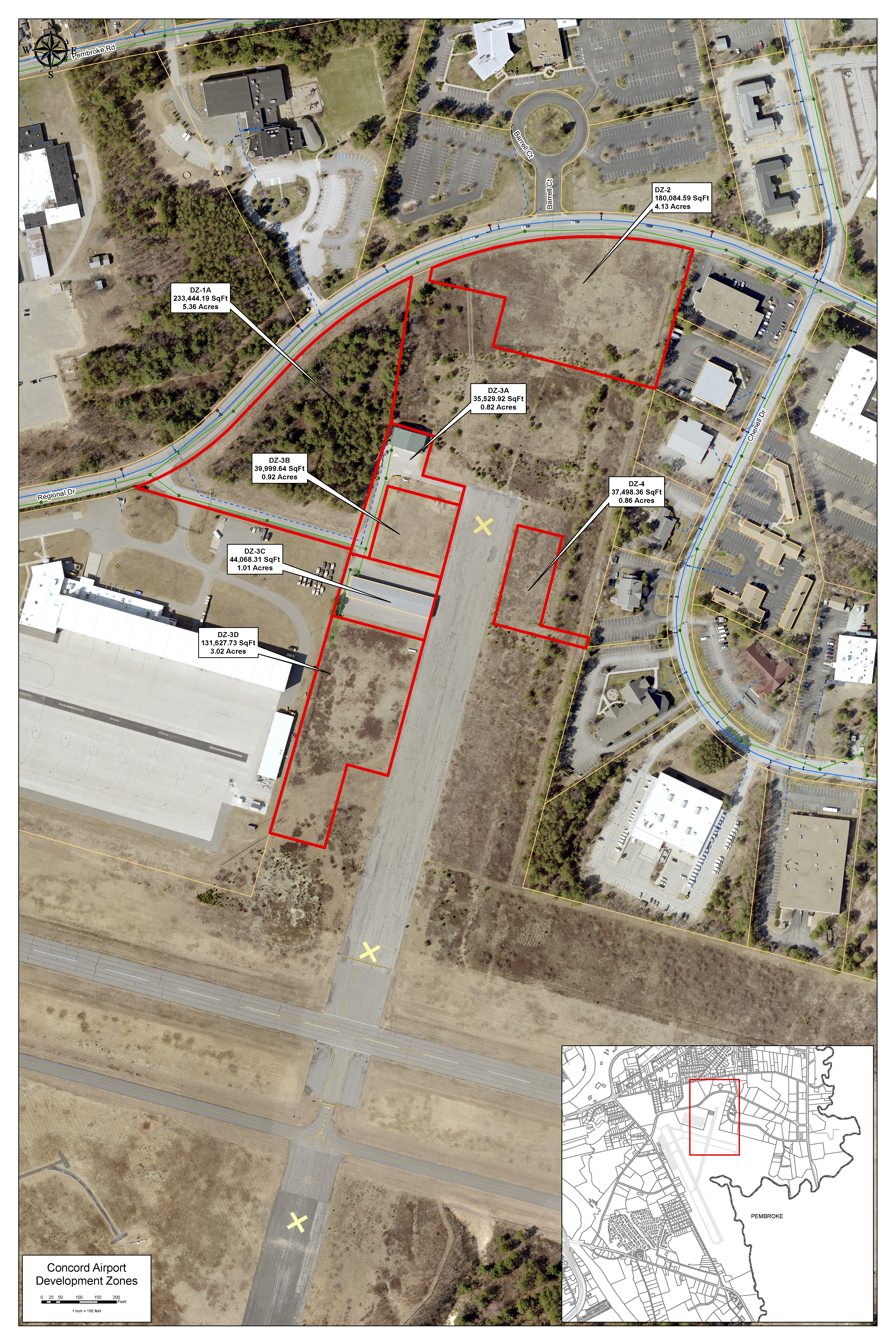 2021 Municipal Airport Development Zones