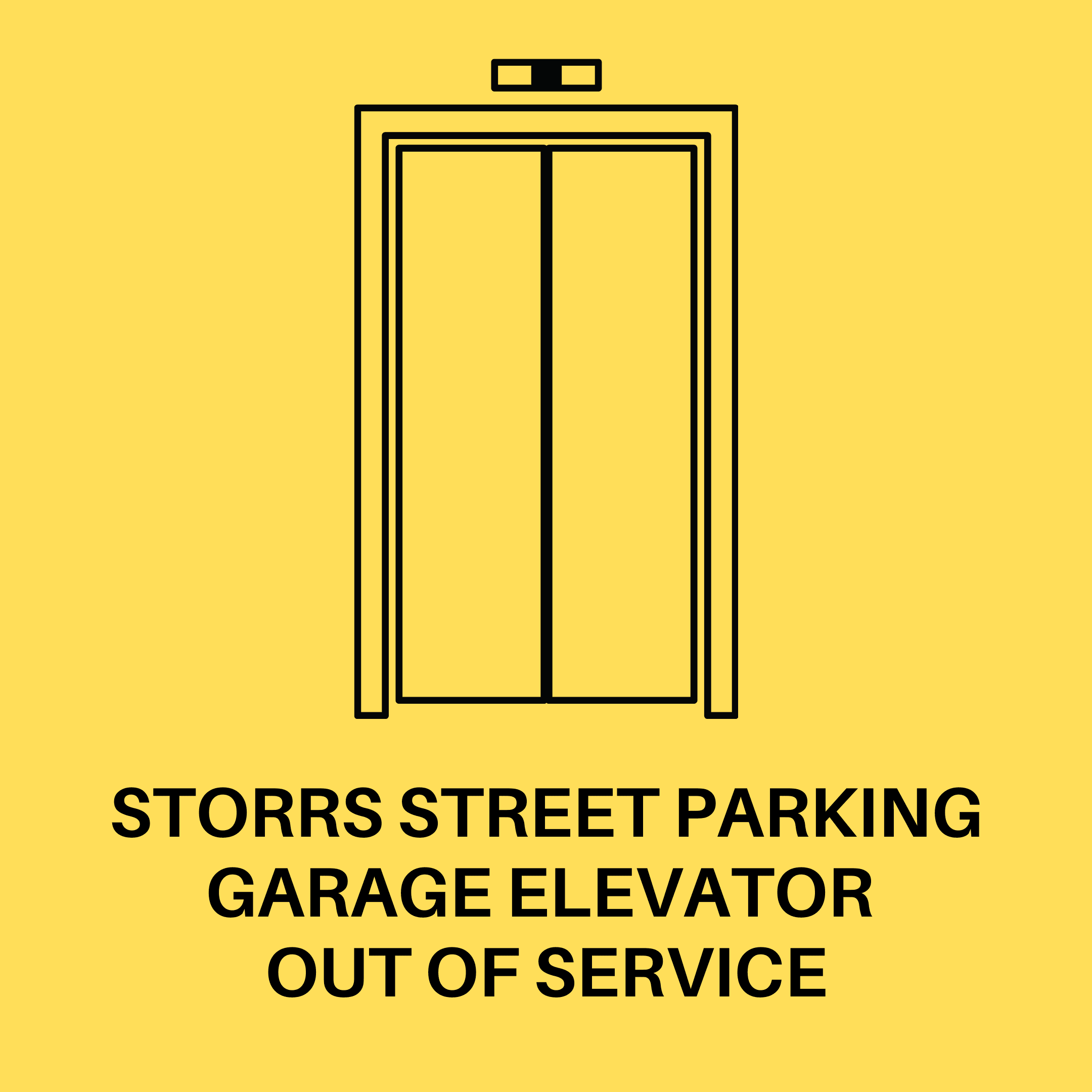 Parking garage elevator