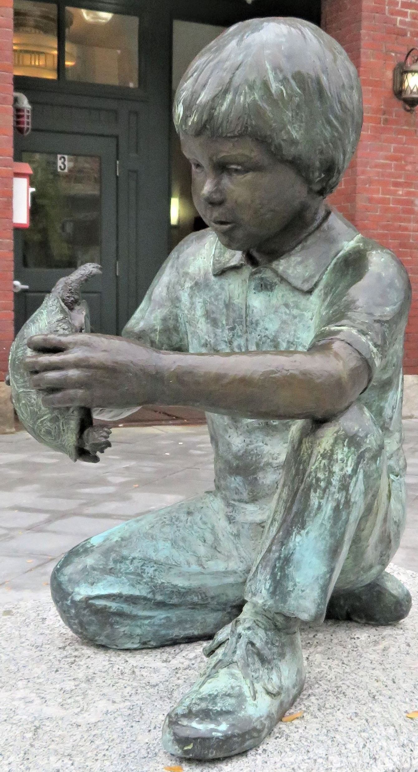 Beverly Benson Seamans_Time of Wonder_Bronze_(1928-2012)_5 S. Main