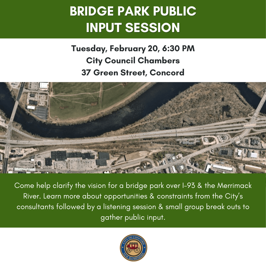 Bridge Park Public Input Session 2.20.24 (Instagram Post)