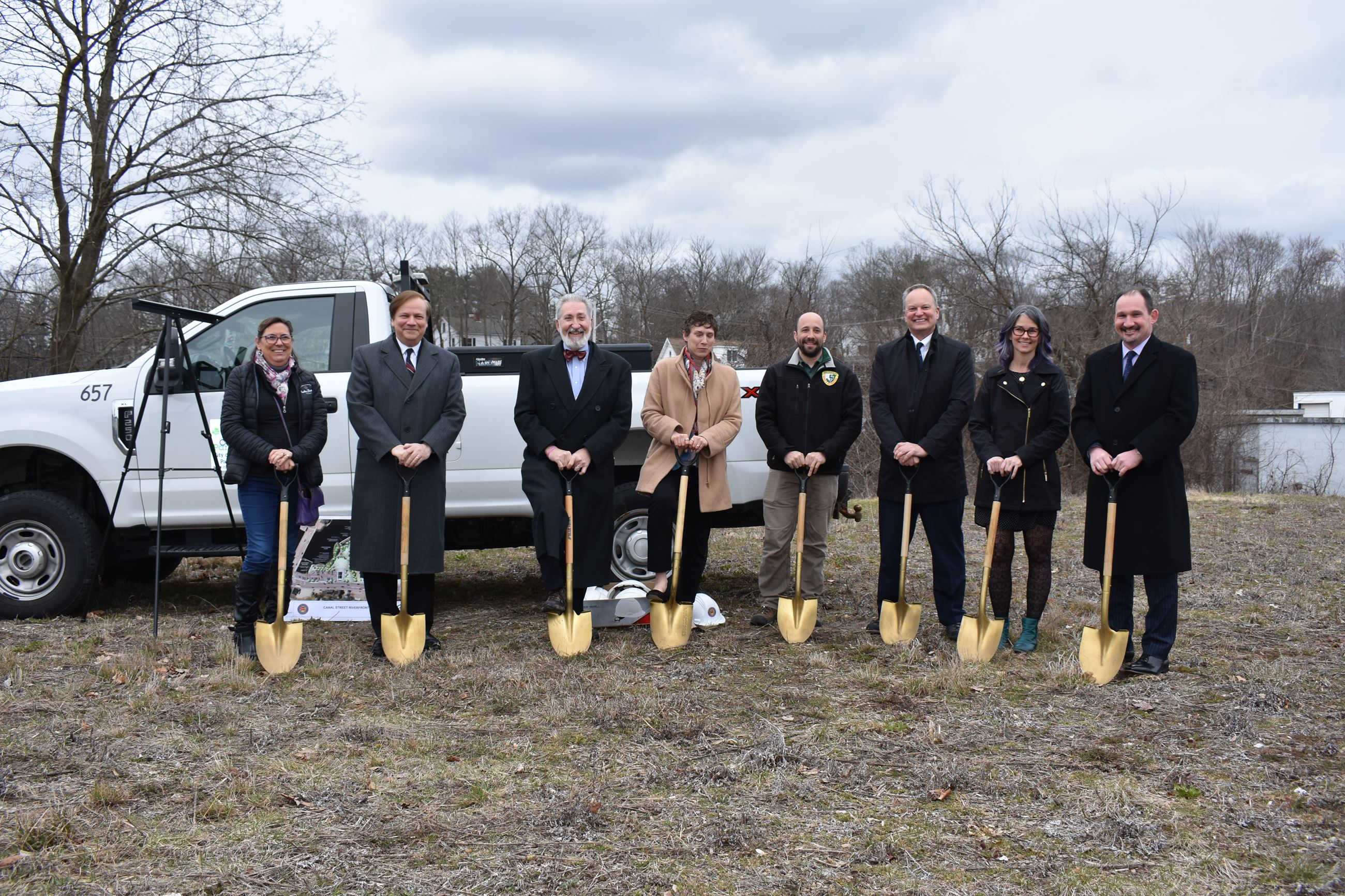 Canal Street park groundbreaking