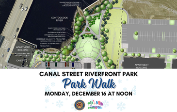 Canal Street Riverfront Park Walk tile