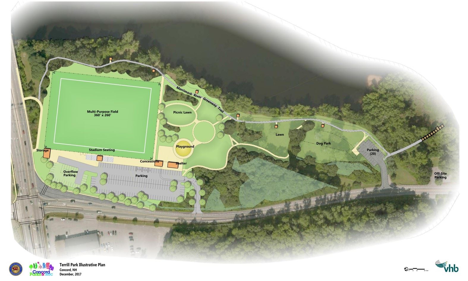 Terrill Park new Approved Master Plan Dec 2017 Site Plan Final 