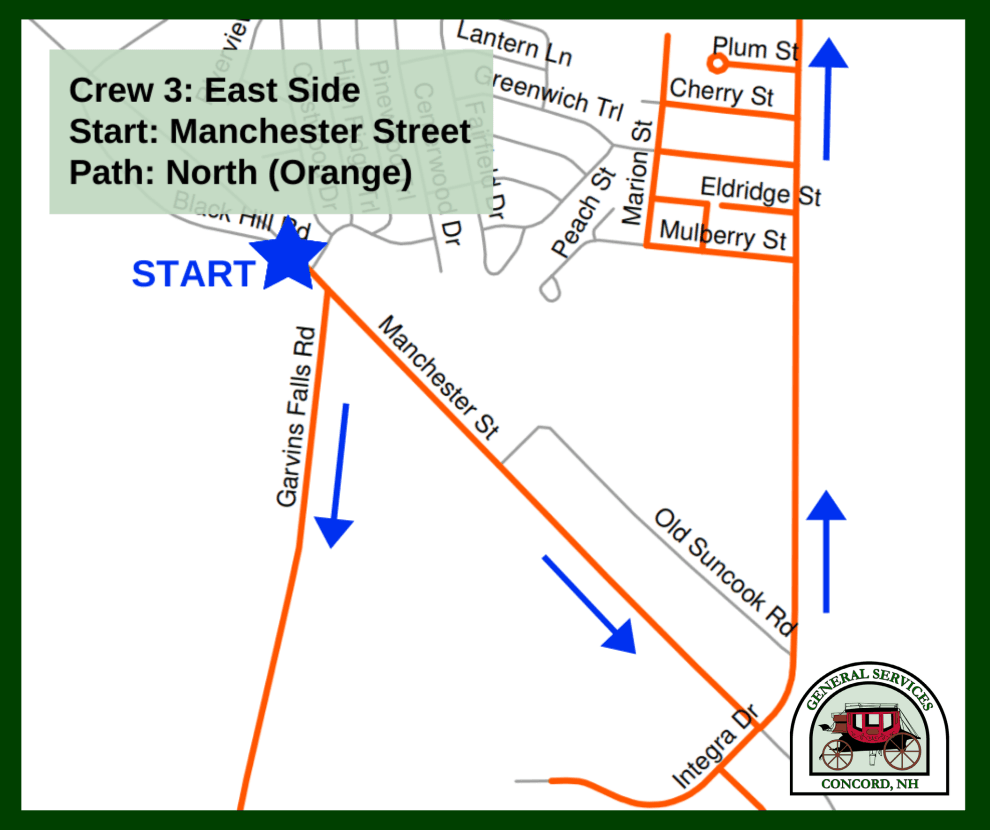 Leaf Map Crew Three - East Side 2021