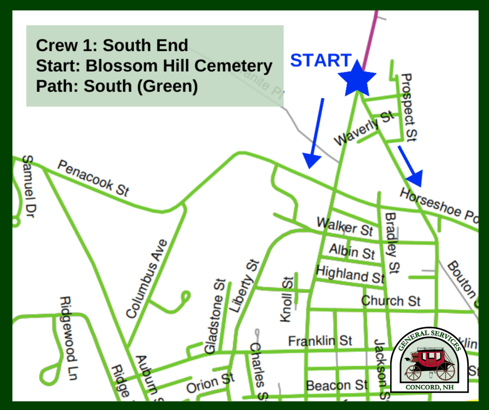 Leaf Map Crew One - South End 2021