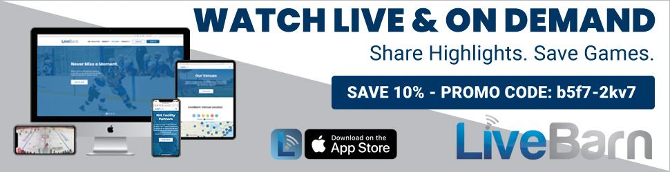 LiveBarn Banner Opens in new window