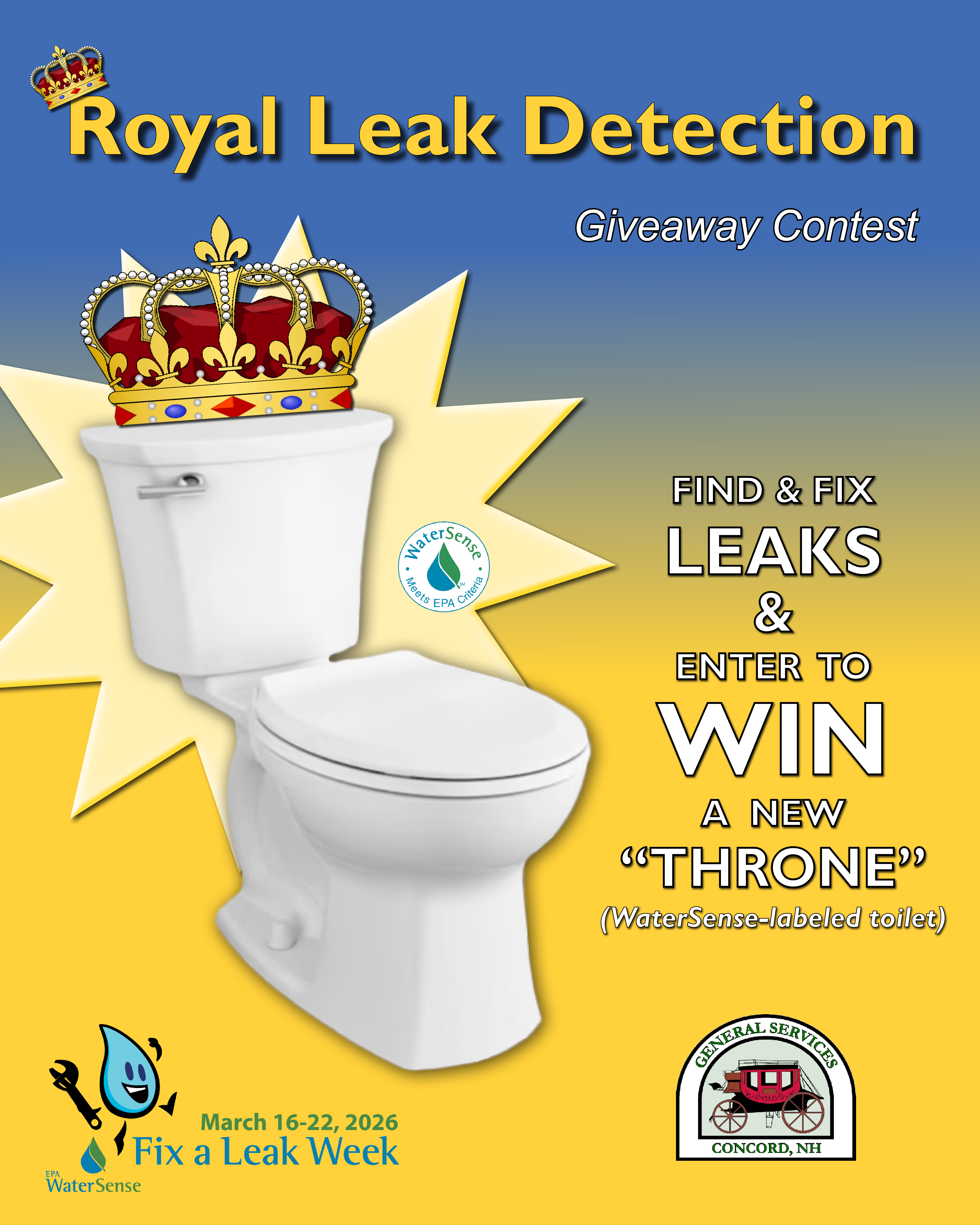 2026 Royal Leak Detection Graphic