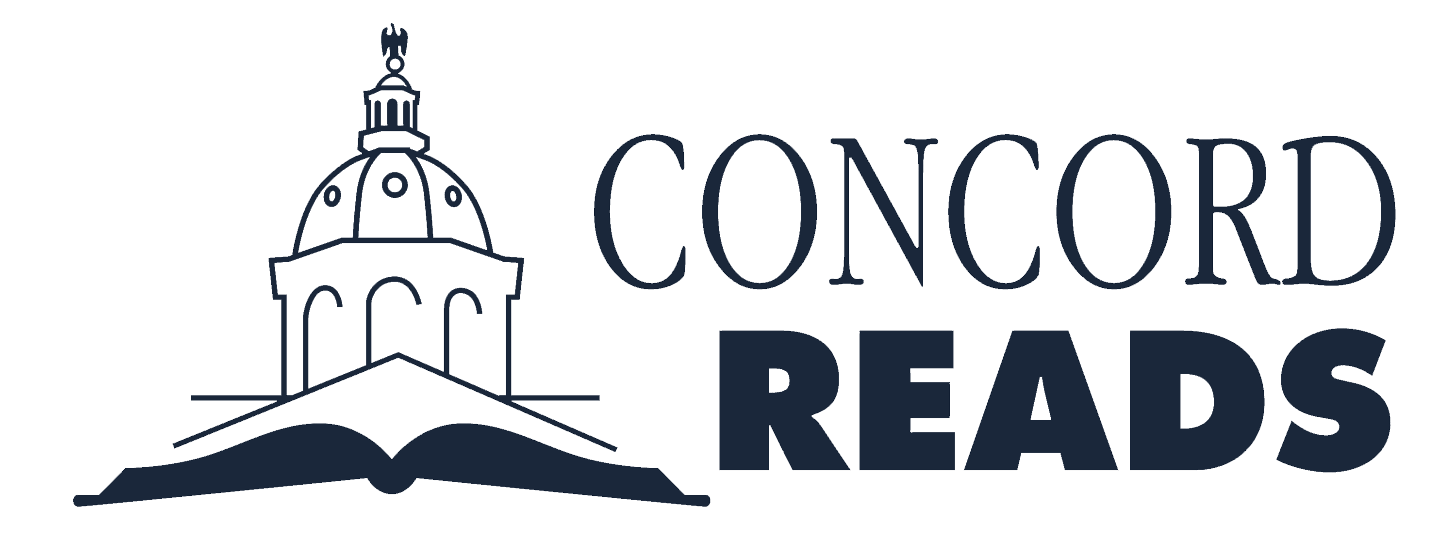 Concord Reads Logo Blue