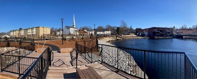Canal St Park-from river overlook